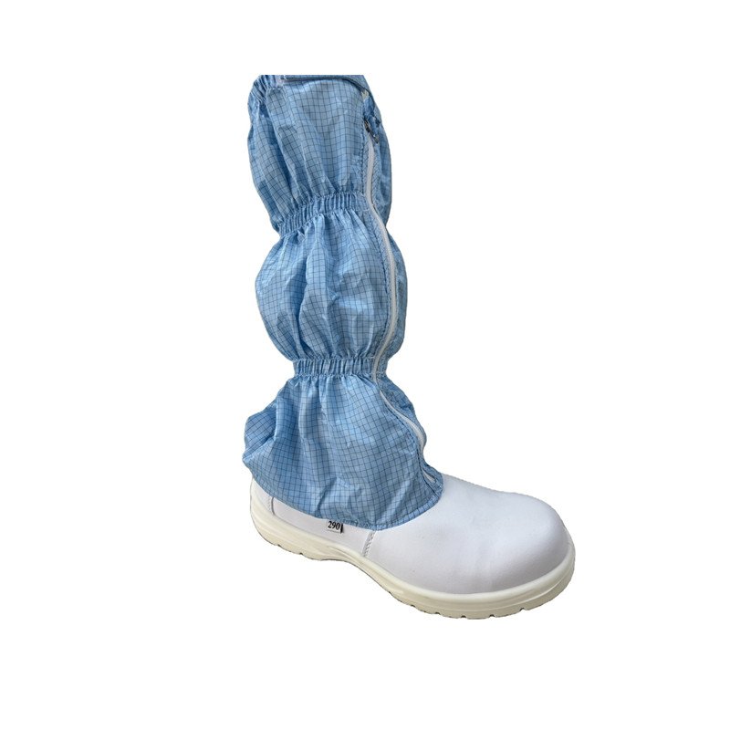 Wholesale Anti-Static Safety Steel Toe Long Boots Strong Durability ESD Cleanroom Boots